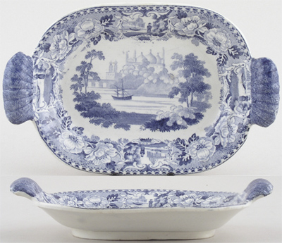 Sauce Tureen Stand Luckuow c1825